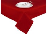 Tovaglia Excelsa Panama Colore Cotone 140X180 Cm Rosso