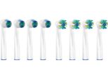 Set Di 8 Testine Di Ricambio Per Gli Spazzolini Di Precisione Oral-B Floss Compatibili