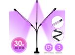 Tolletour 30W Led Lampada Per Piante A Spettro Completo Dimmerabile Lampada Per Piante Luce Per Piante Da Interni