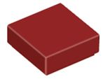 Tessere Lego® 1X1 3070 - 1 Pezzo Rosso Scuro