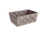 Cestino Excelsa In Nylon 21X16X8,5 Cm Grigio