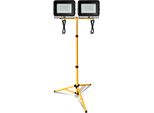 Tolletour 2X 30W Led Proiettore Da Costruzione Proiettore Treppiede Proiettore Da Esterno Luce Da Lavoro Proiettore Da Costruzione IP66 Impermeabile Bianco Freddo
