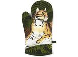 Guanto Da Forno Excelsa In Cotone Leopardato 32X18 Cm Colorato