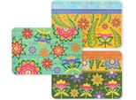 Excelsa Set Di 6 Tovagliette Gipsy Soul In Plastica 43X28,5 Cm Colorate