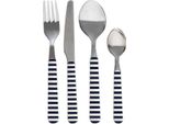 Marine Business Monaco Premium Set Di Posate 24 Pezzi Argento Argento Taglia Unica
