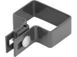 Morsetto Strend Pro Eurostandard, 60X40 Mm, Terminale, Antracite, Zn+Pvc, RAL7016, Per Palo Quadrato