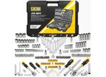 Jcb | Cassetta Degli Attrezzi Piena, 1/4", 3/8"", Esagono, 216 Pezzi, Set Di Attrezzi, Cassetta Degli Attrezzi, Cassetta Degli Attrezzi"