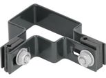 Morsetto Strend Pro Eurostandard, 60X40 Mm, Angolare, Antracite, Zn+Pvc, RAL7016, Per Palo Quadrato