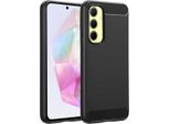 Samsung Galaxy A35 Cover - Silicone - Imoshion Custodia Morbida/Copertura Posteriore - Nero