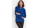 TOG24 - Top In Pile "Revive"" Con Zip Corta Da Donna TG146 (36 De) (Blu Royal)"