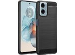 Motorola Moto G24/Motorola Moto G04 Cover - Silicone - Imoshion Custodia Morbida/Copertura Posteriore - Nero