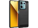 Xiaomi Redmi Note 13 Sleeve - Silicone - Imoshion Custodia Morbida/Copertura Posteriore - Nero