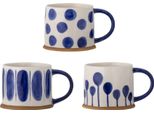 Tazza Linora, Blu, Gres