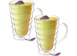 Tazza Wilmax A Doppia Parete, 300 Ml, Set Di 2, WL-888424/A2