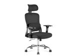 Mark Adler Manager 3.2 | Sedia Da Ufficio Ergonomica Con Supporto Lombare E Poggiatesta Regolabile | Nero