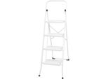 Scaletta Strend Pro LFD160 4 Gradini, In Acciaio, EN14183, Portata 150 Kg, 138,5 Cm