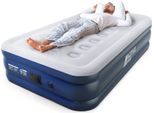 Letto Ad Aria Premium Per 1 Persona, Materasso Ad Aria Autogonfiante Con Pompa Elettrica Integrata E Cuscino Integrato, Materasso Gonfiabile Per Il Campeggio