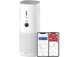 Dispositivo Combinato 2 In 1 Per La Purificazione E L'umidificazione Dell'aria, 131 M2, Filtro Nanoprotect Hepa E Carbone Attivo Rimuove Il 99,97% Di Tutte Le Particelle Invisibili, Bianco