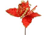 Clayre & Eef Ramo Di Decorazione 20X4X25 Cm Rosso Sintetico