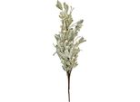 Clayre & Eef Ramo Di Decorazione 45 Cm Verde Argento Plastica