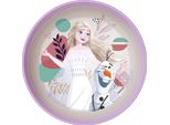 Tataway Disney Frozen Elsa E Olaf Ciotola In Plastica Per Bambine Con Base Antiscivolo