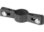 Morsetto Strend Pro Eurostandard, 38 Mm, Intermedio, Antracite, RAL7016, Per Palo Rotondo
