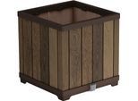 Keter 261031 Garden Planter Walnut