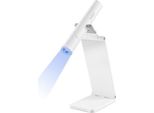 Vraiko Minicure Luce Uv Portatile Per Unghie In Gel, Supporto Per Lampada Per Unghie Portatile, Mini Lampada Led Ricaricabile, Asciugatore A Polimerizzazione Rapida (Bianco)