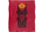 Il Signore Degli Anelli - Coperta "Occhio Di Sauron"", Scarabocchio TV18789 (Taglia Unica) (A Colori)"