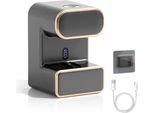 Distributore Automatico Di Dentifricio, Distributore Di Dentifricio Elettrico A Parete, Portaspazzolino Di Tipo C Con 3 Alloggiamenti Per Spazzolino Da Bagno