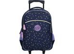 Vadobag Trolley Milky Kiss Dotted Delight In Tollem Design Blu Taglia Unica