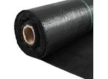 Succebuy Velo Per Erbacce Per Il Giardino, 160 G, Resistente, 1,22 X 30 M, Geotessile Intrecciato, Copertura Del Terreno Per La Paesaggistica, Nero
