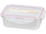 Contenitore Magichome, Rettangolare, 1000 Ml, Con Coperchio, Con Posate, Clip