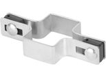 Morsetto Strend Pro Eurostandard, 60X40 Mm, Intermedio, Zincato, Per Palo Quadrato