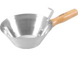 Mestolo Strend Pro, Da Muratore, Acciaio Inox, Manico In Legno, 180 Mm