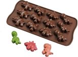 Stampo In Silicone Per Dinosauri Di Cioccolato In Pasta Di Zucchero