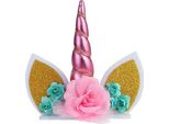 Decorazione Torta Unicorn Rosa Decorazione Torta Unicorn