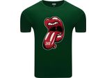 T-Shirt Da Uomo Diarbo Con Stampa Sportiva Skate Mouth Verde Scuro Taglia Xxl