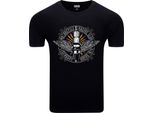 Diarbo T-Shirt Uomo Con Stampa Amante Moto Candela Nera Taglia Xxl