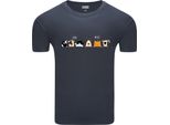 T-Shirt Da Uomo Diarbo Con Stampa Funny Animal Lover Funny Cats And Dogs Grigio Scuro Taglia S