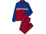 Lacoste - Tuta Da Ginnastica Per Uomo - Tennis GT5046 (Xs) (Blu/Rosso)