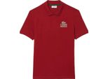Lacoste - Polo Stretch Uomo/Donna Unisex GT4126 (Xxs) (Rosso)