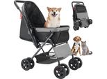 Passeggino Per Cani Fino A 20 Kg - Passeggino Per Gatti - Box Per Cani E Passeggini Per Gatti - Carrello Per Il Trasporto Di Animali Domestici