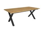 Tavolo Da Pranzo, 194X90X74Cm, Per 10 Persone, Tavolo Cucina, Rovere