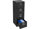 Armadio In Metallo Armadio Per Ufficio Armadio Per Archiviazione Con 4 Cassetti E Serratura - Organizzazione Dell'ufficio Archiviazione - Armadio Di Sicurezza In Metallo Per Ufficio