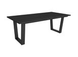 Tavolo Da Pranzo, 194X90X74Cm, Per 10 Persone, Tavolo Cucina, Nero