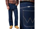 Wrangler Herren, Jeanshosen, Vestibilità Regolare Relaxed Straight, W33 L32, Blau, Jeans, Baggyjeans, Buggy