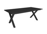 Tavolo Da Pranzo, 194X90X74Cm, Per 10 Persone, Tavolo Cucina, Nero