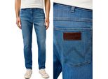 Wrangler Herren, Jeanshosen, Vestibilità Regolare River, W33 L32, Blau, Jeans, Baggyjeans, Buggy