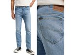 Lee Herren, Jeanshosen, Slim Fit Rider, W36 L30, Blau, Jeans, Baggyjeans, Buggy